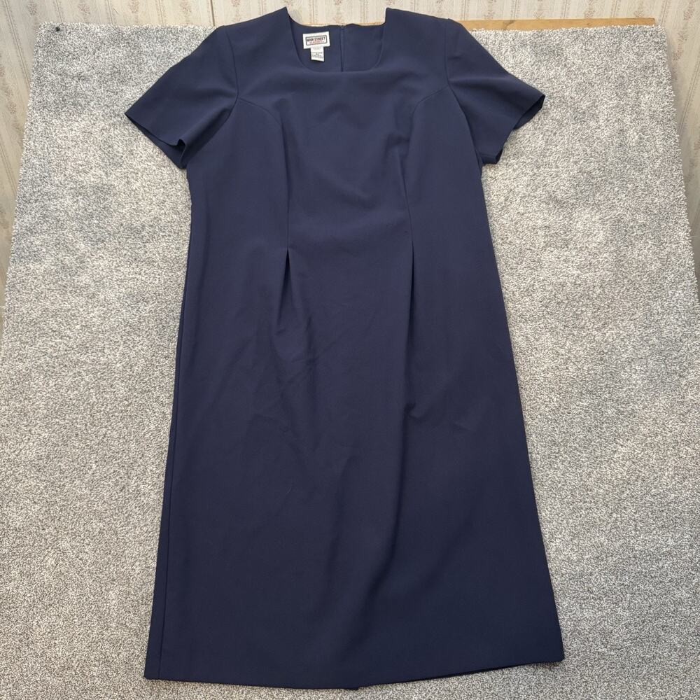Vintage 90s Main Street Classics Dress BO Plus 3XL Minimalist Business Casual